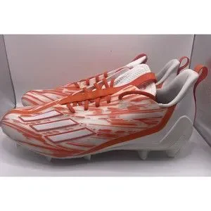 adidas | Shoes | Adidas Adizero Football Cleats Orange White  display picture 3